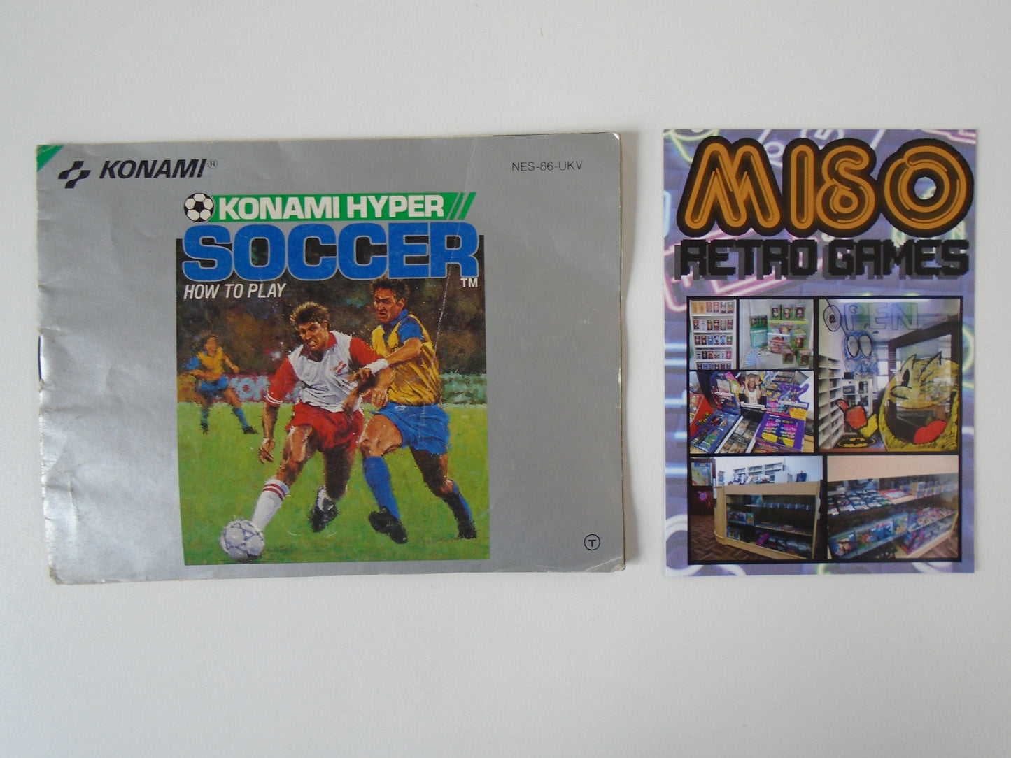 Konami Hyper Soccer - cart w/ manual