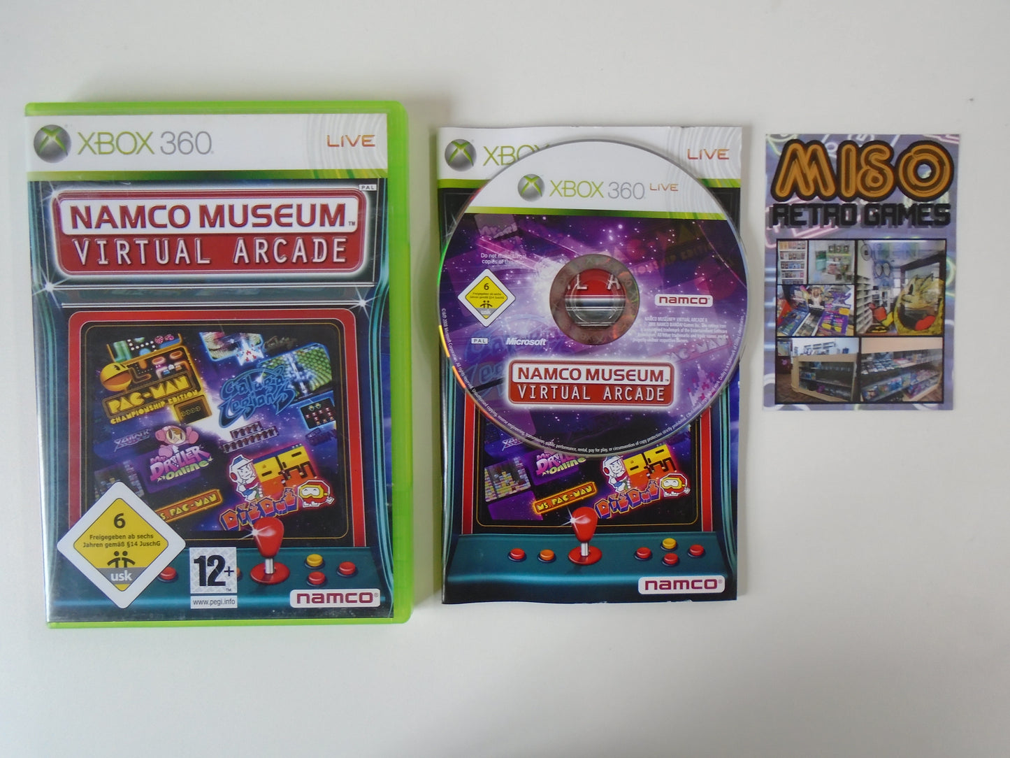 Namco Museum - Virtual Arcade - complete