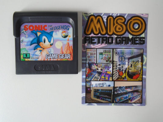 Sonic the Hedgehog - cart w/ manual