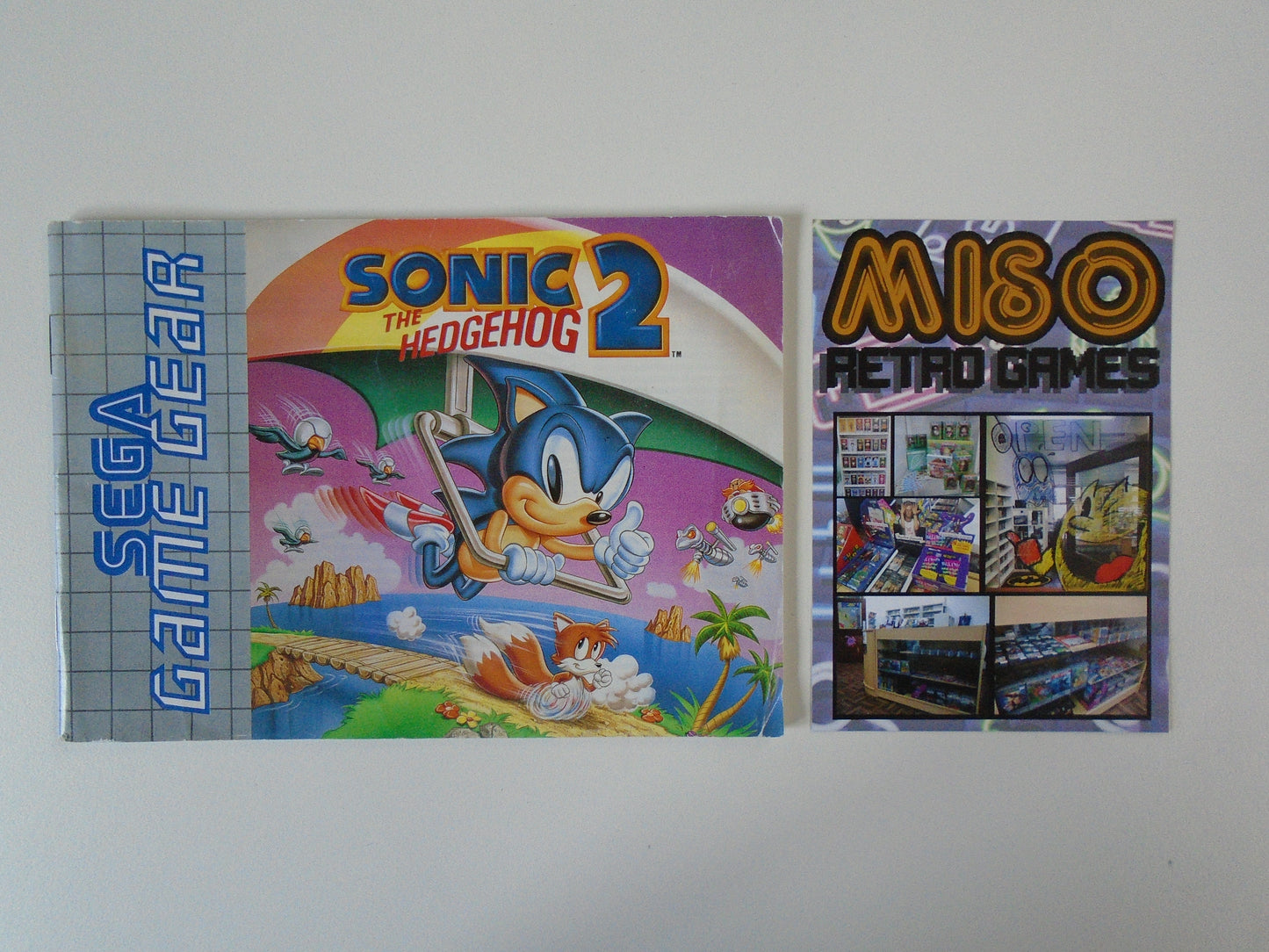 Sonic the Hedgehog 2 - cart w/ manual