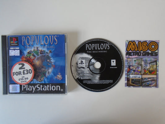 Populous - The Beginning - boxed (no ins)