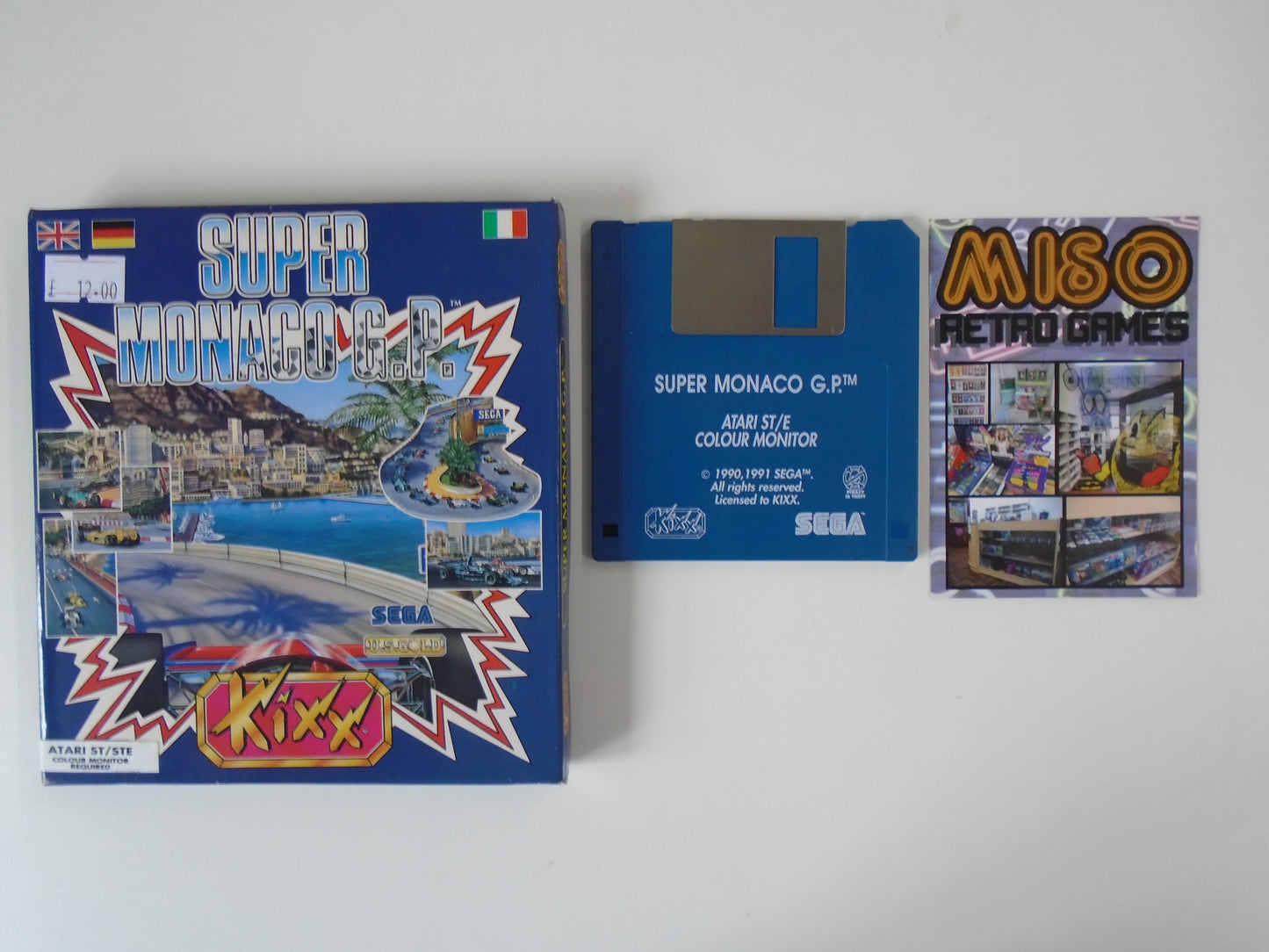 Super Monaco GP - boxed (no ins)