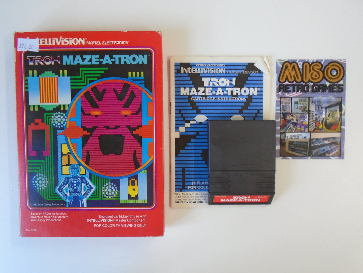 Tron - Maze-A-Tron - complete