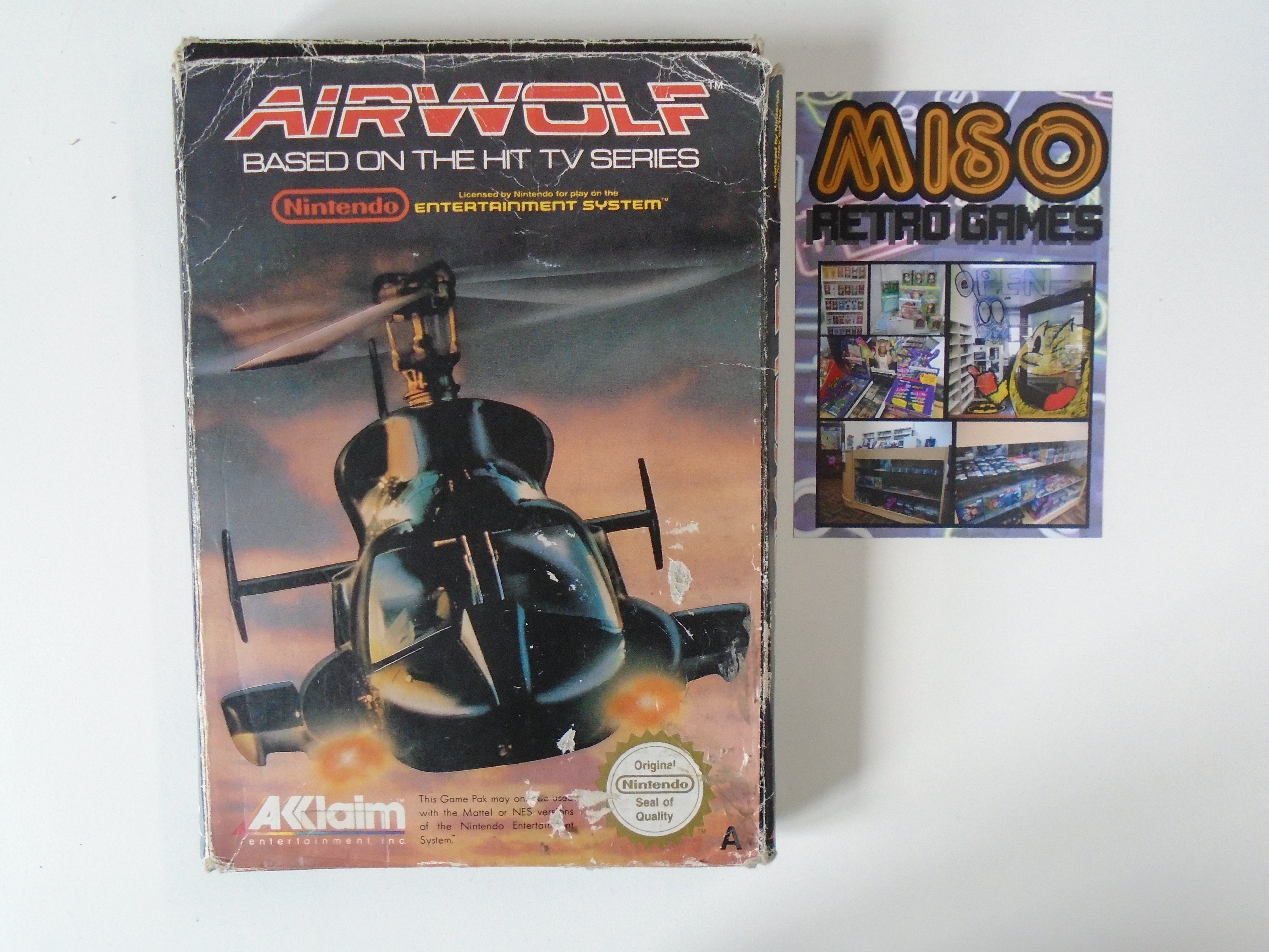 Airwolf - complete – Miso Retro Games