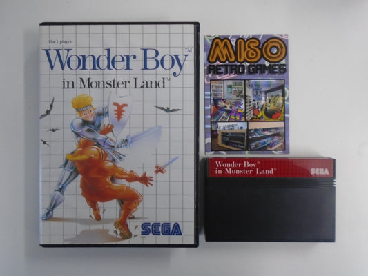 Wonder Boy in Monster Land - boxed no ins