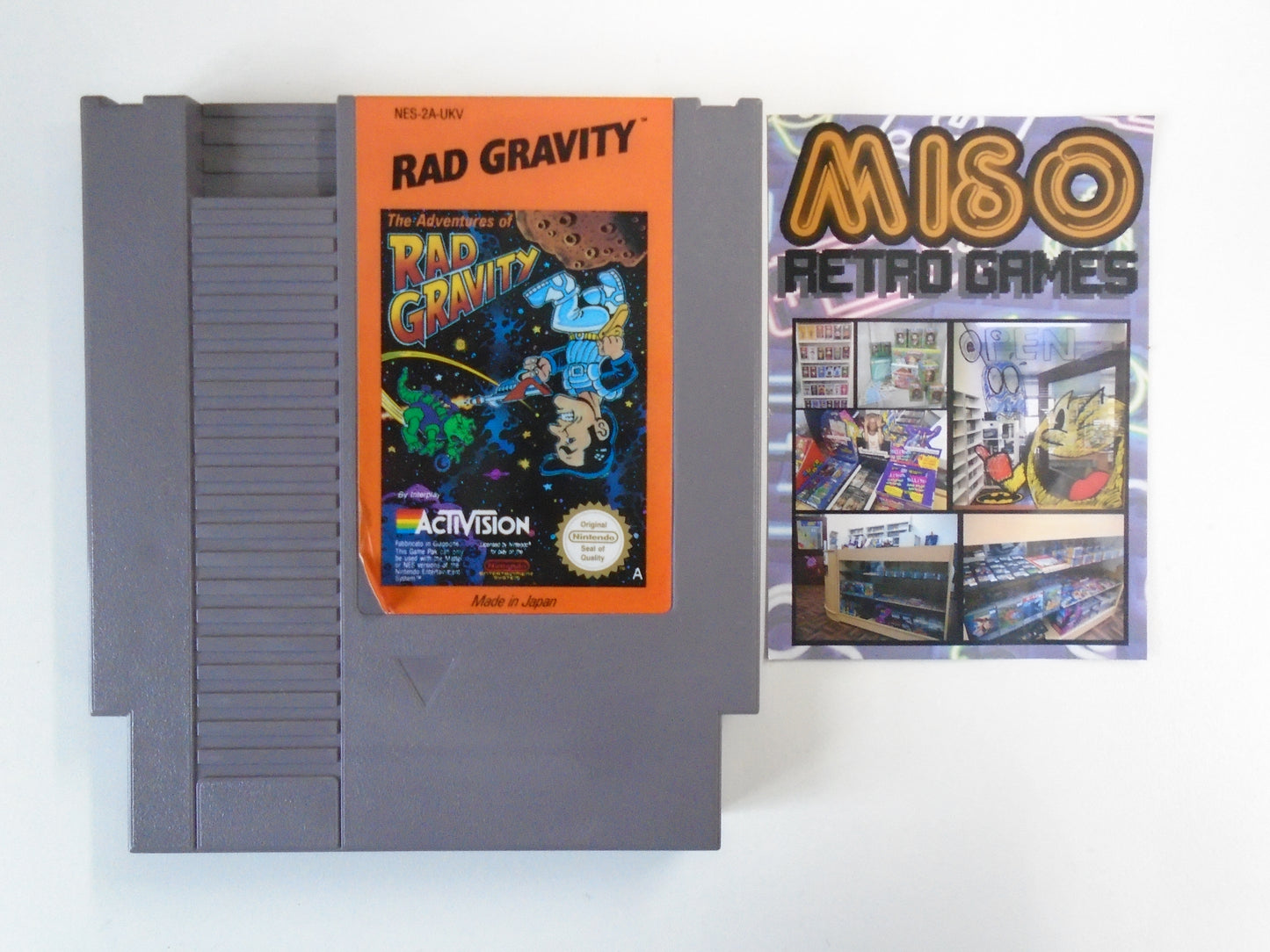 The Adventures of Rad Gravity - boxed no ins