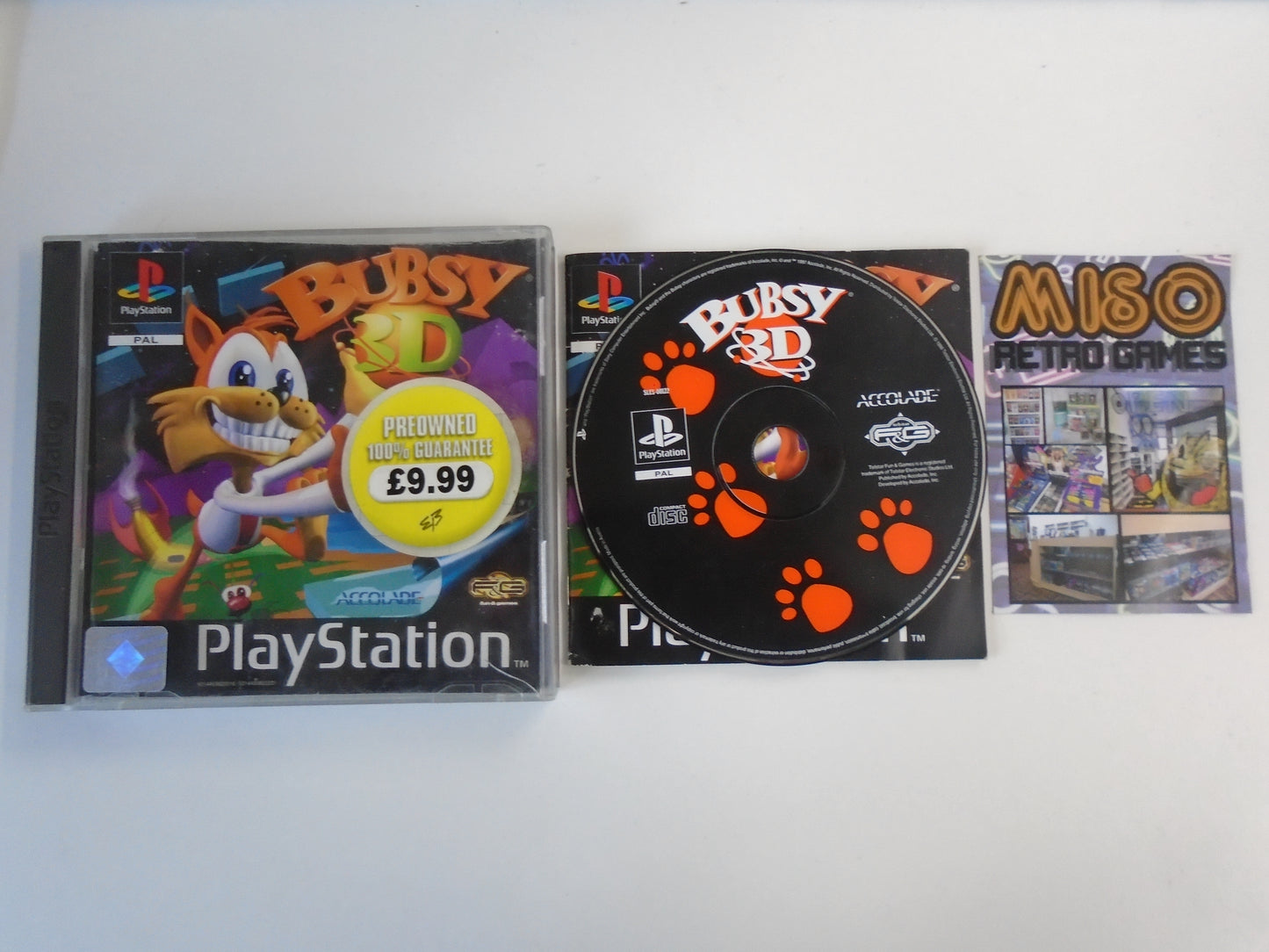 Bubsy 3D - complete