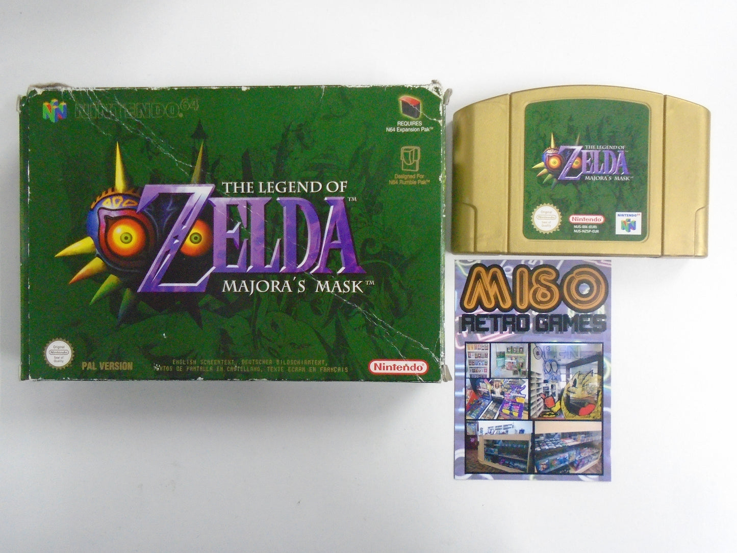 The Legend of Zelda - Majora's Mask - Boxed no ins