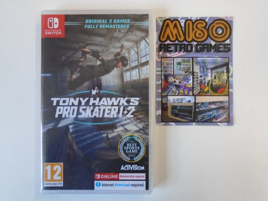 Tony Hawk's Pro Skater 1 + 2 - complete (sealed)