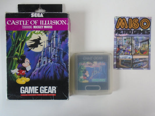 Castle of Illusion Starring Mickey Mouse -boxed no ins