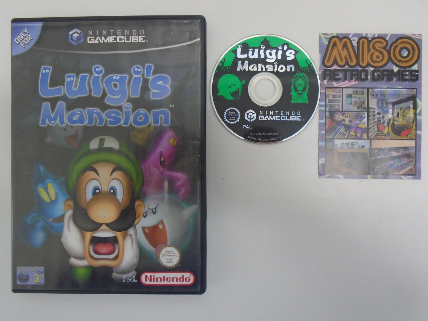 Luigi's Mansion - boxed no ins