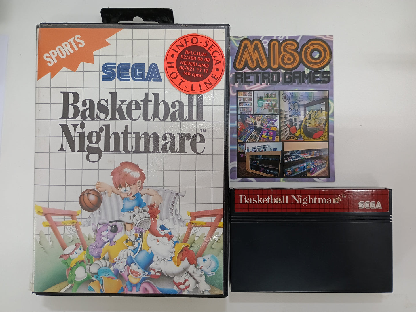 Basketball Nightmare - boxed no ins