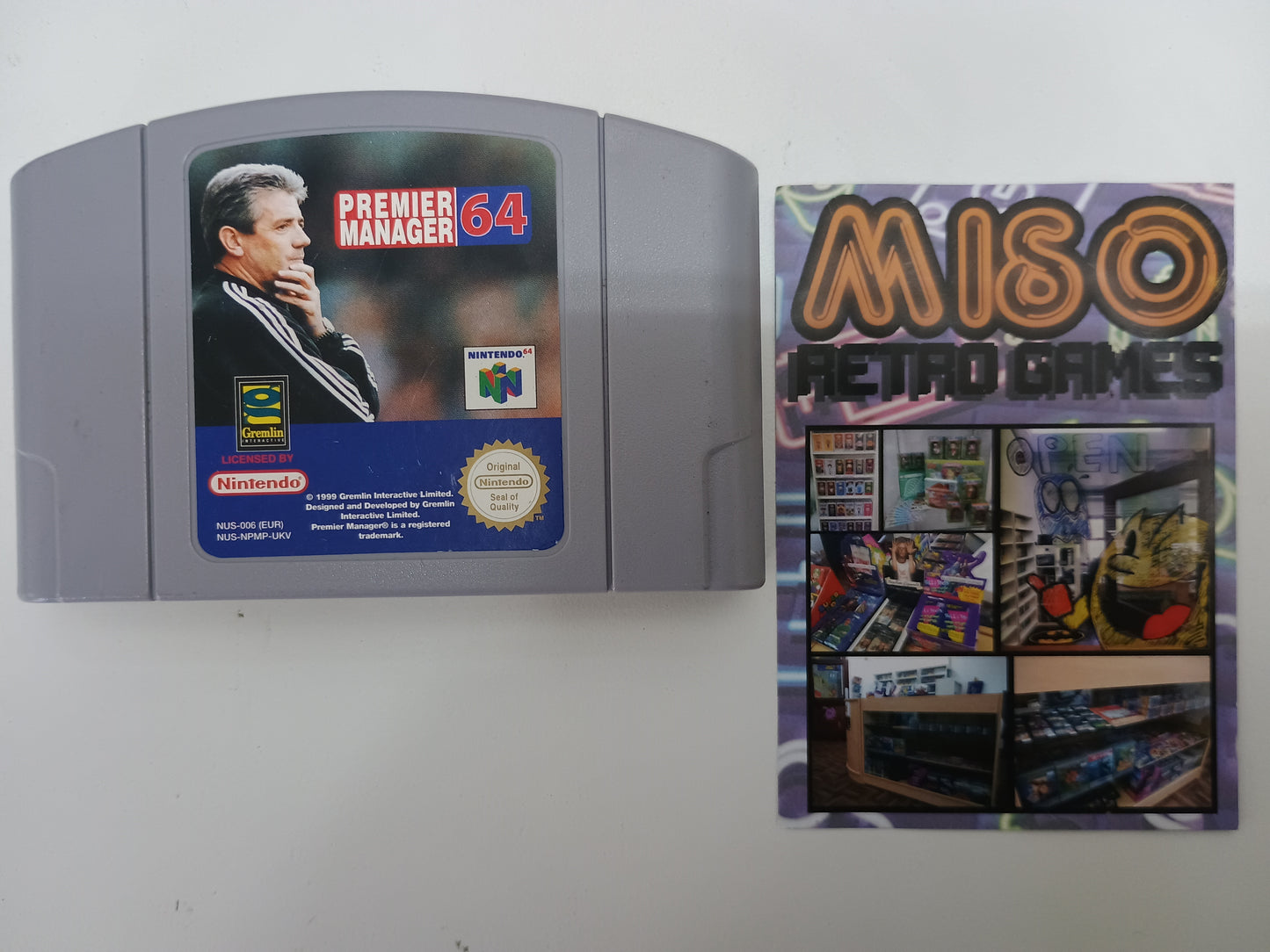 Premier Manager 64 - cart only