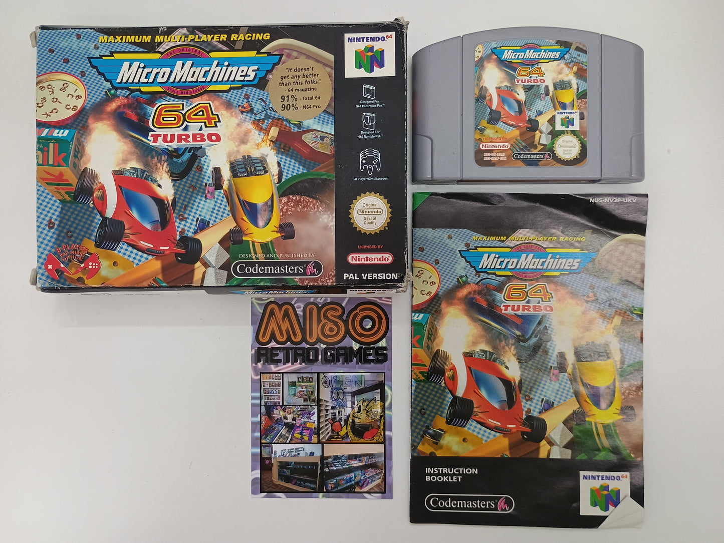 Micro Machines 64 Turbo - complete