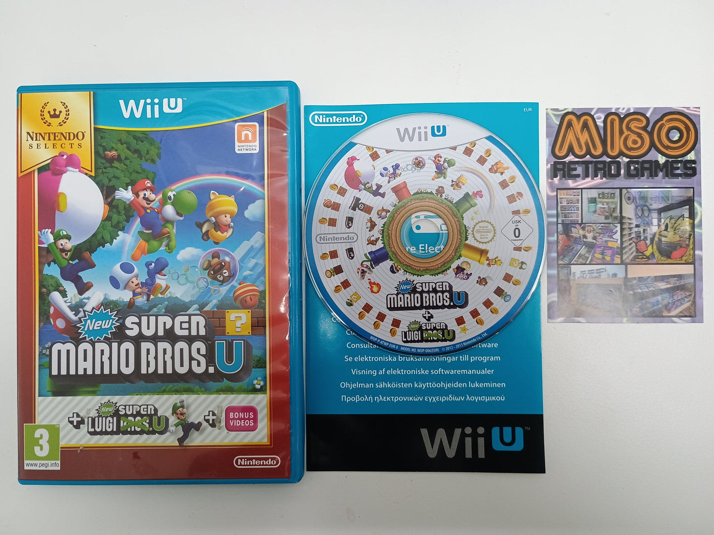 New Super Mario Bros.U & New Super Luigi U - complete