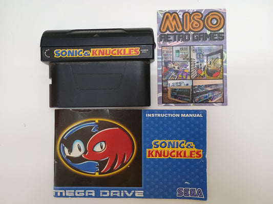 Sonic & Knuckles - cart w/manual