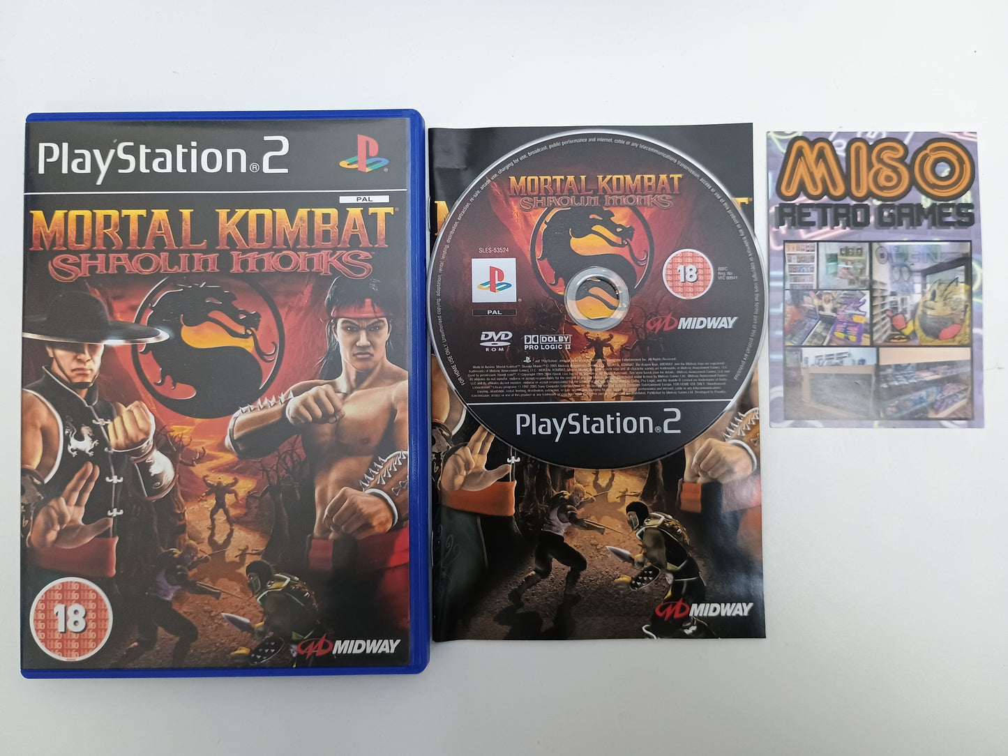 Mortal Kombat - Shaolin Monks - complete