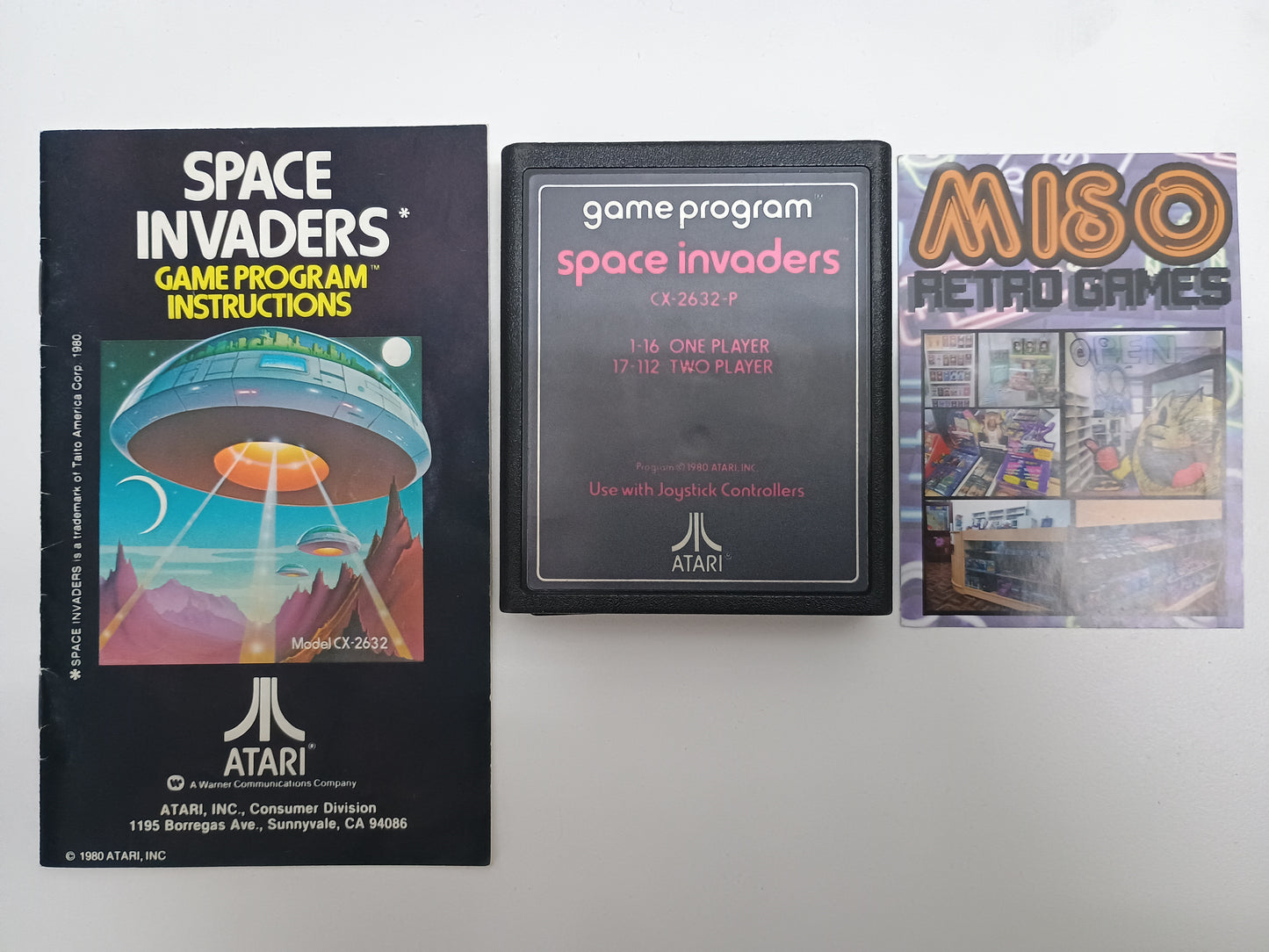 Space Invaders - cart w/manual