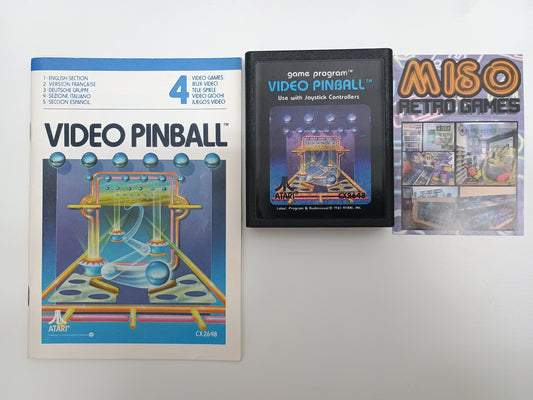 Video Pinball - cart w/ manual