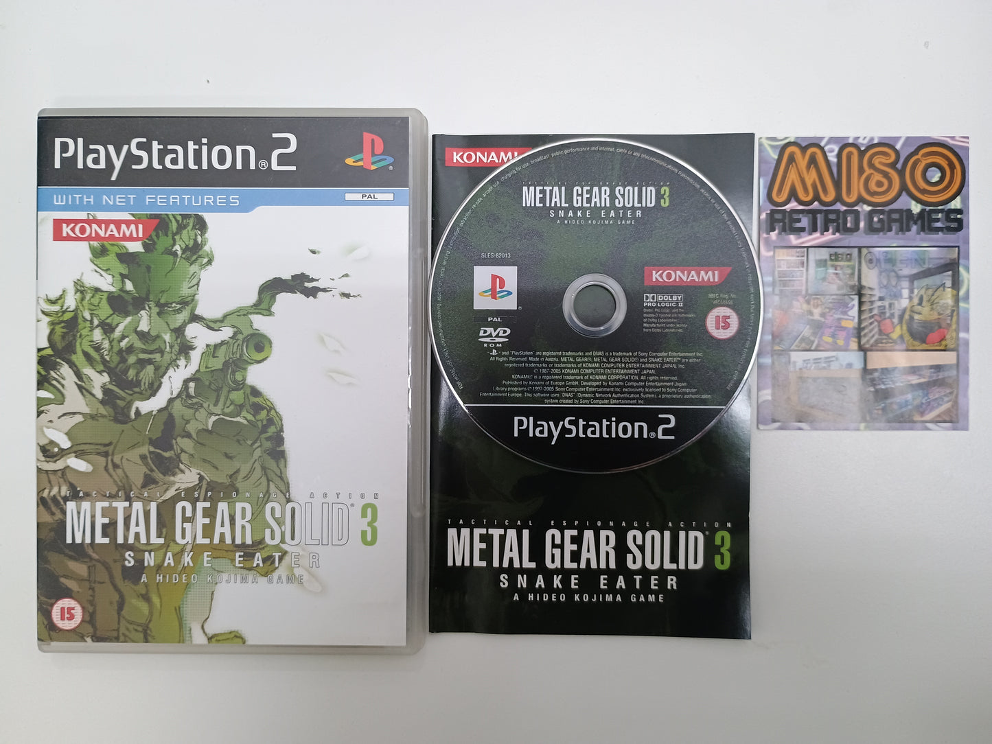 Metal Gear Solid 3 - Snake Eater - complete