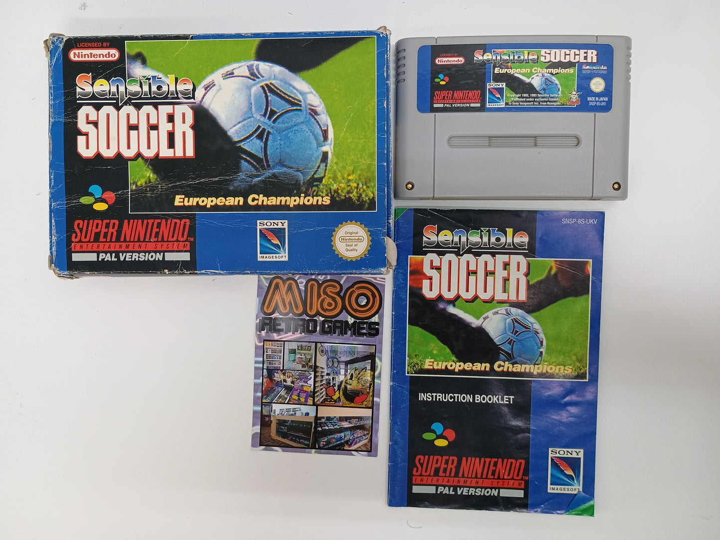 Sensible Soccer - European Champions - complete