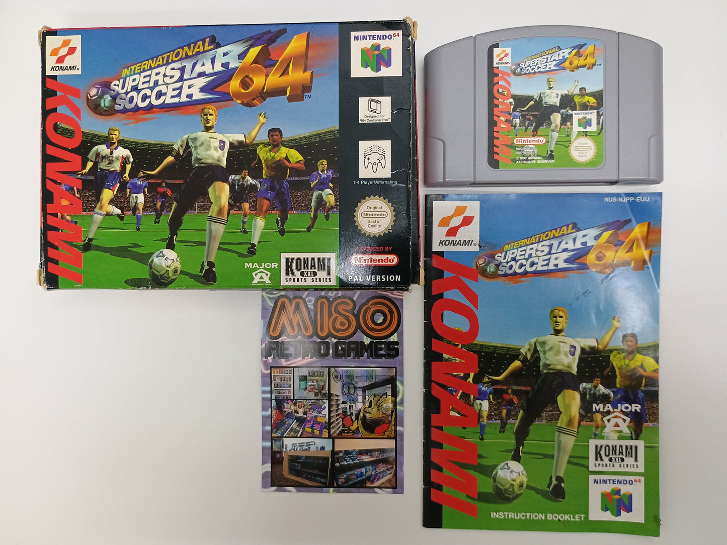 International Superstar Soccer 64 - complete