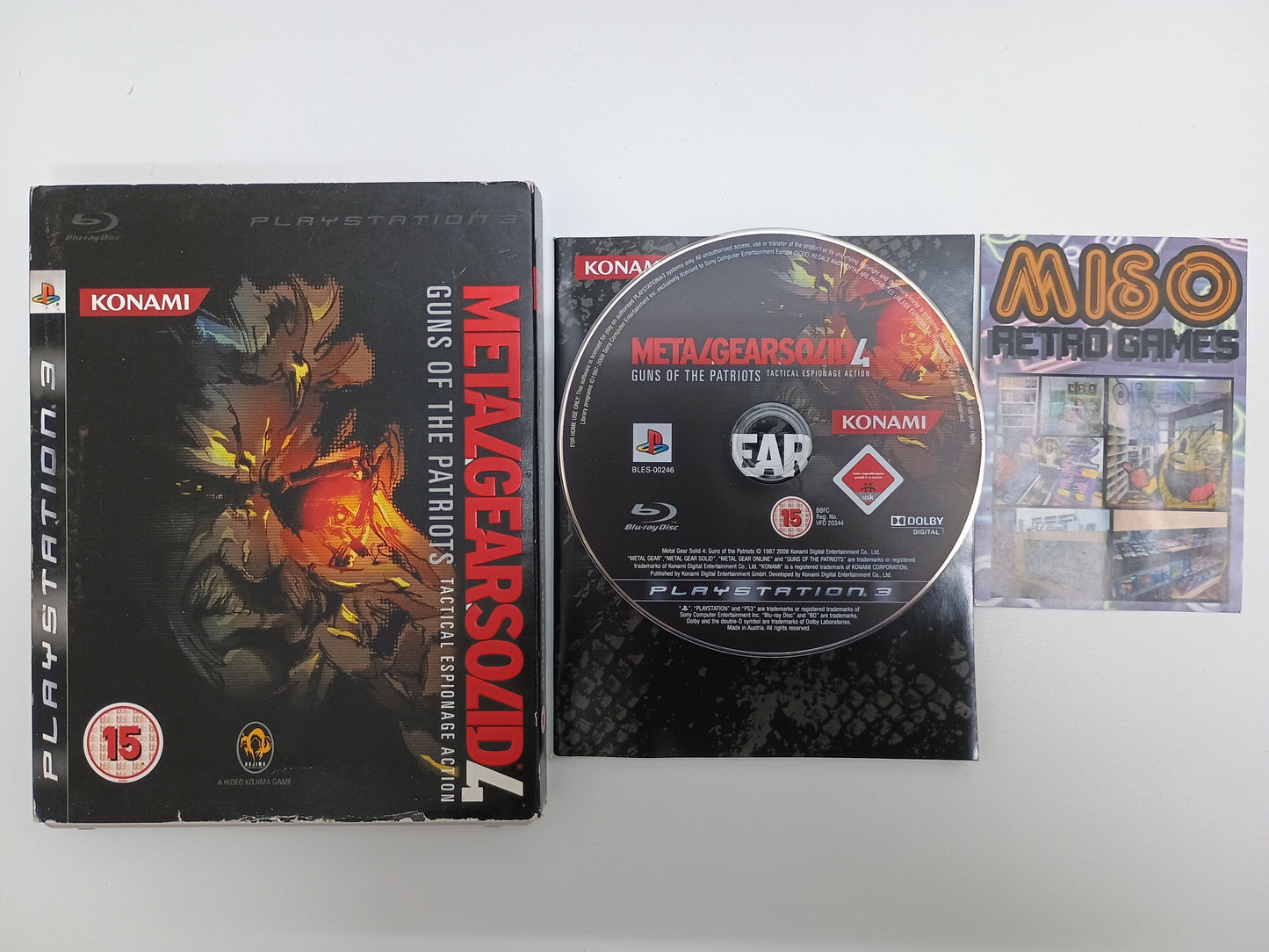 Metal Gear Solid 4 - Guns of the Patriots - Tactical Espionage Edition - complete