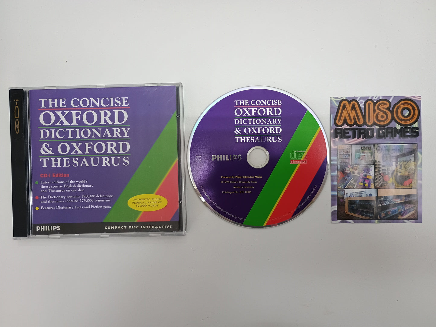 The Concise Oxford Dictionary & Oxford Thesaurus - complete