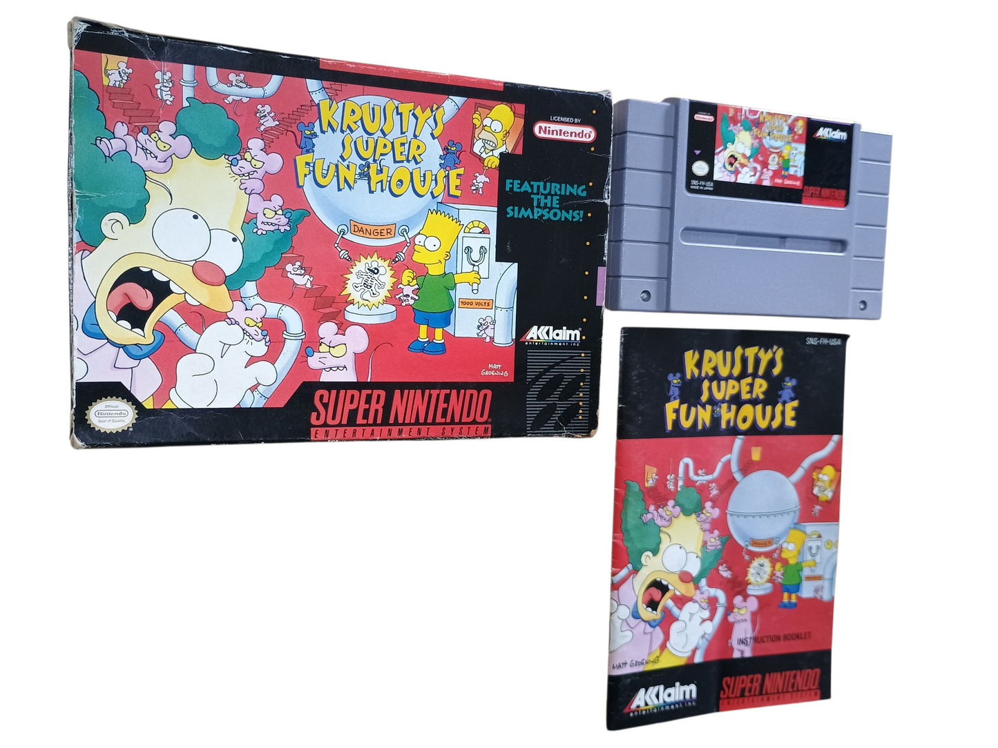 Krusty's Super Fun House - complete