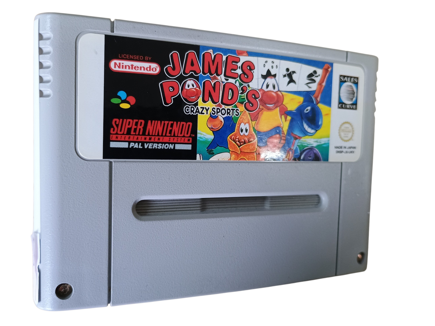 James Pond's Crazy Sports - cart only