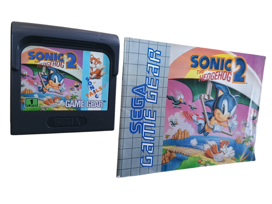 Sonic the Hedgehog 2 - cart w/ manual