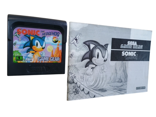 Sonic the Hedgehog - cart w/ manual
