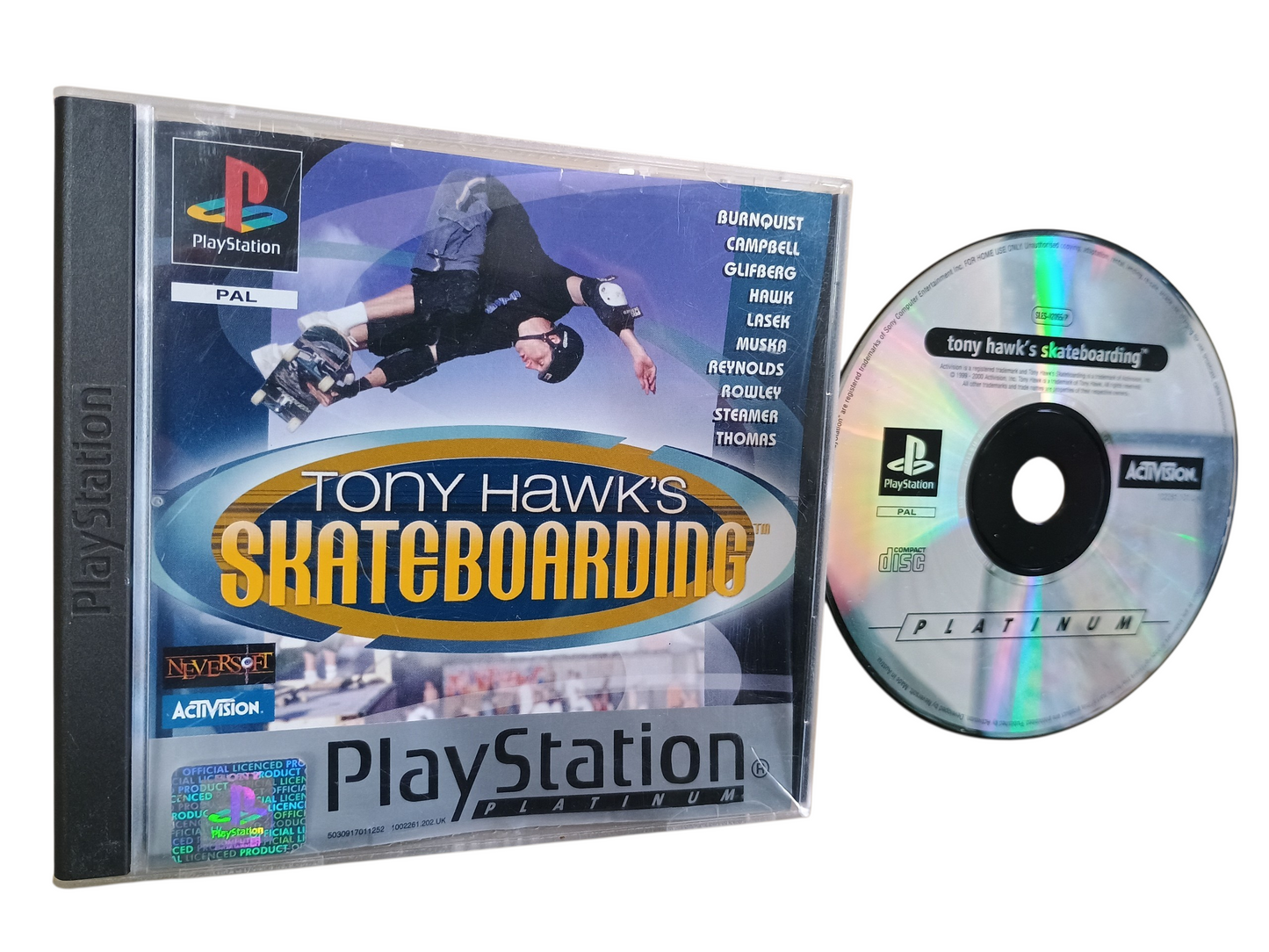 Tony Hawk's Pro Skateboarding - boxed no ins