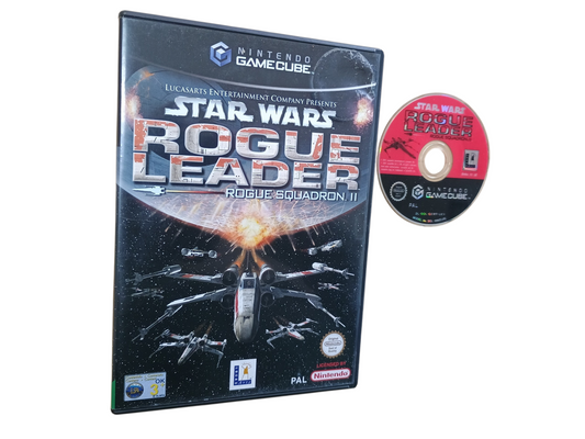 Star Wars - Rogue Leader - Rouge Squadron II - boxed no ins