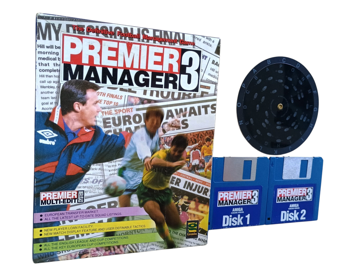 Premier Manager 3 - boxed no ins