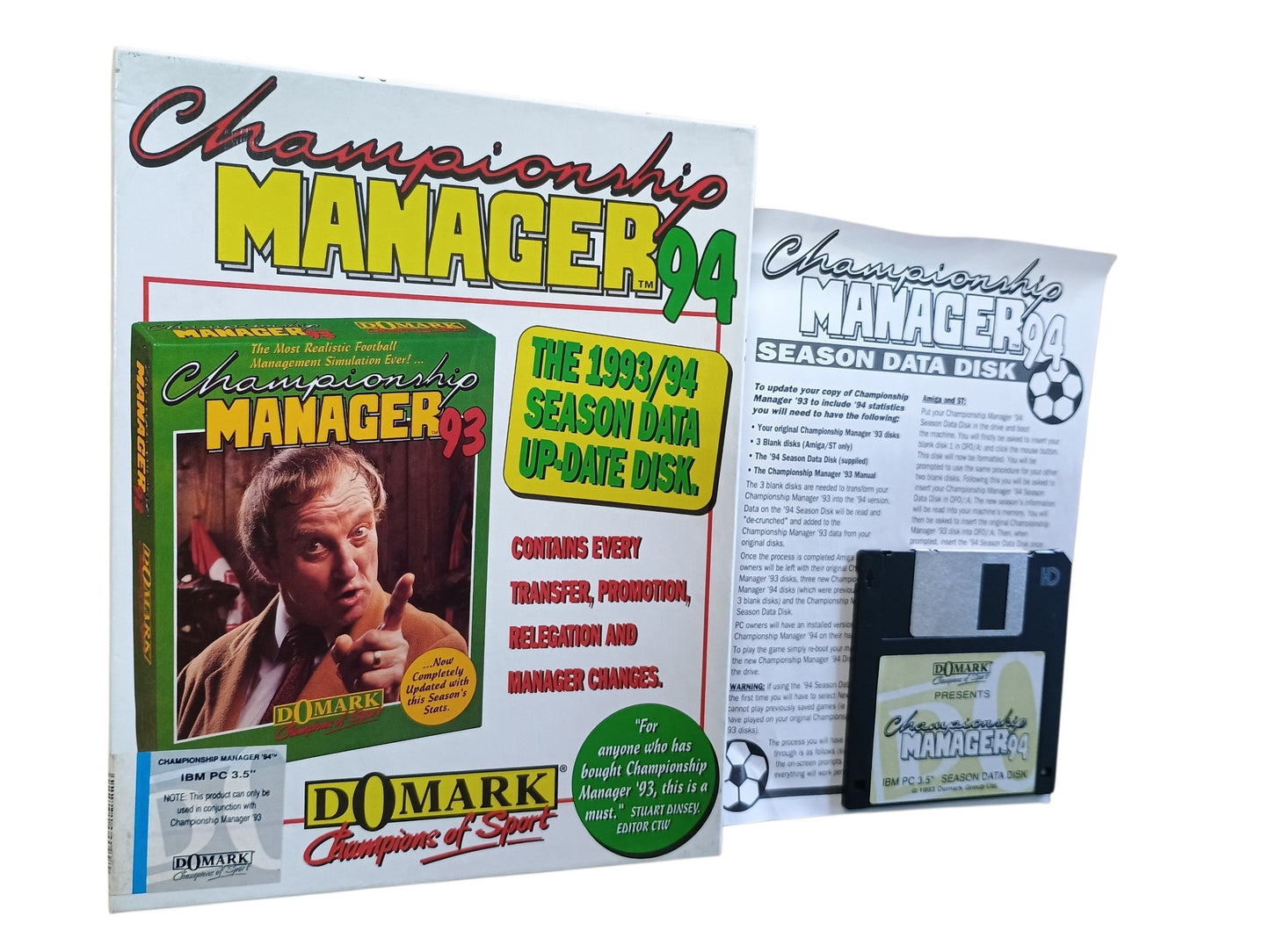 Championship Manager '94 - Update Disk - complete