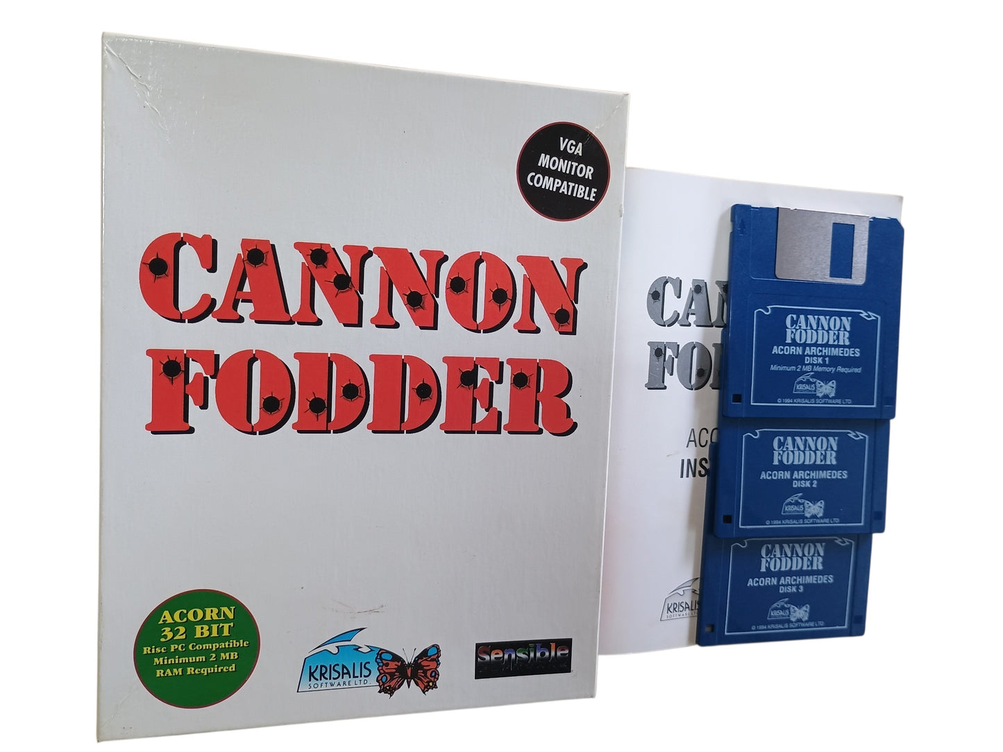 Cannon Fodder - complete