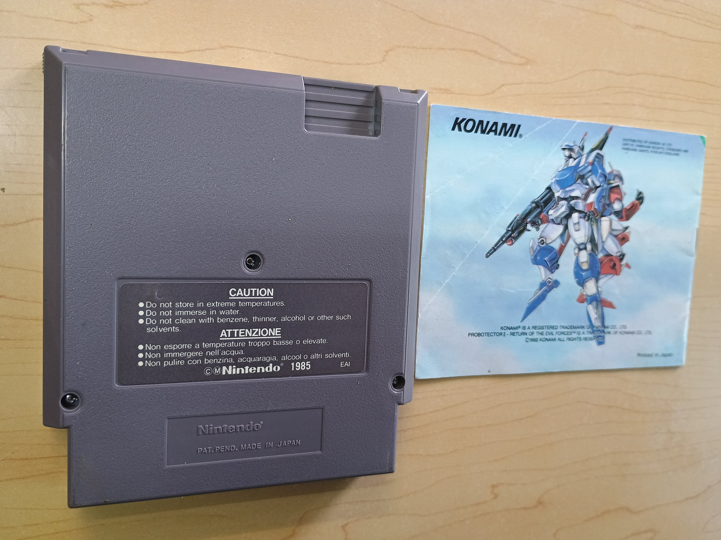 Probotector II - Return of the Evil Forces - complete