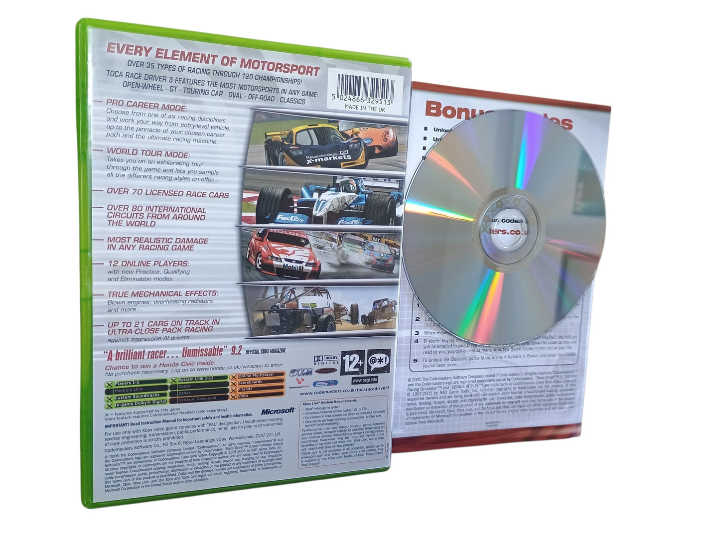TOCA Race Driver 3 - complete