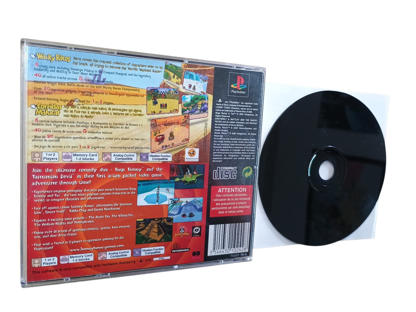 Wacky Races / Bugs Bunny & Taz Timebusters - complete