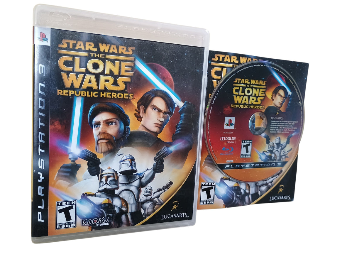Star Wars - The Clone Wars - Republic Heroes - complete