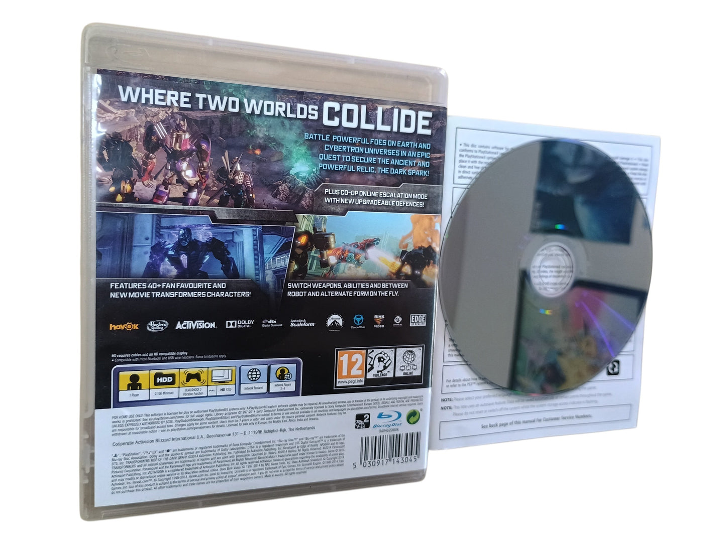 Transformers - Rise of the Dark Spark - complete