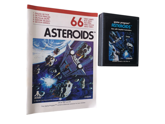 Asteroids - cart w/ manual