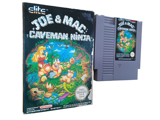 Joe & Mac - Caveman Ninja - boxed (no ins)