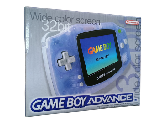 Nintendo Gameboy Advance - Glacier - complete