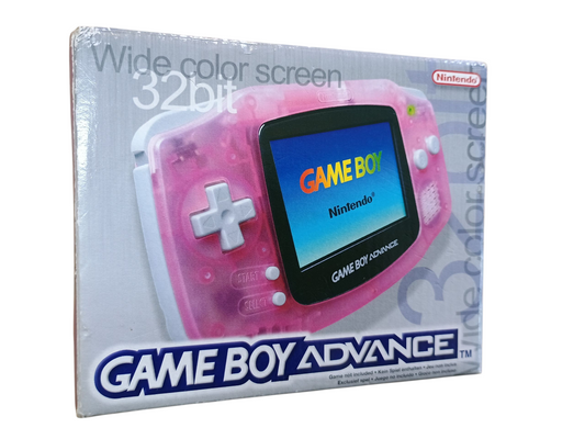 Nintendo Gameboy Advance - Clear Pink - complete