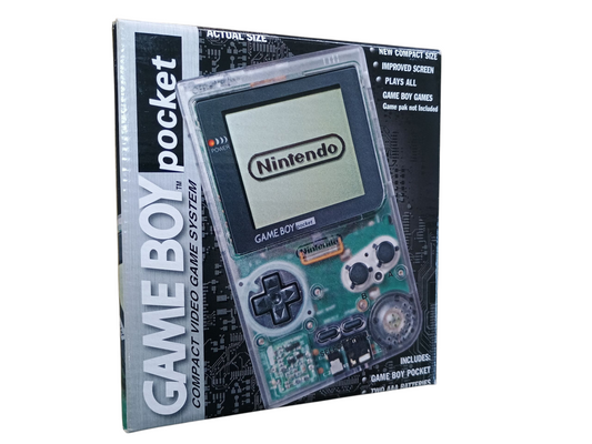 Nintendo Gameboy Pocket - Clear - complete