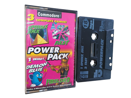 Commodore Power Pack - Tape 18 - complete