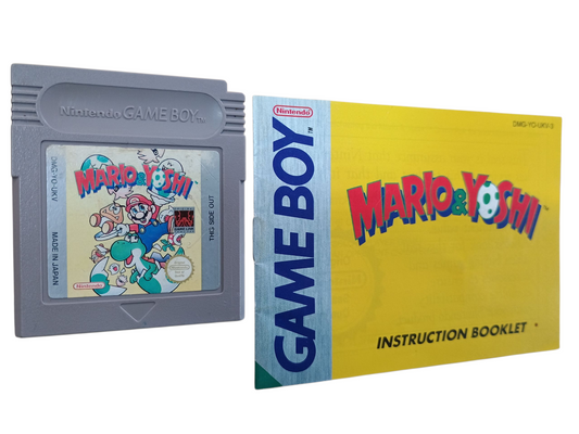 Mario & Yoshi - cart w/ manual