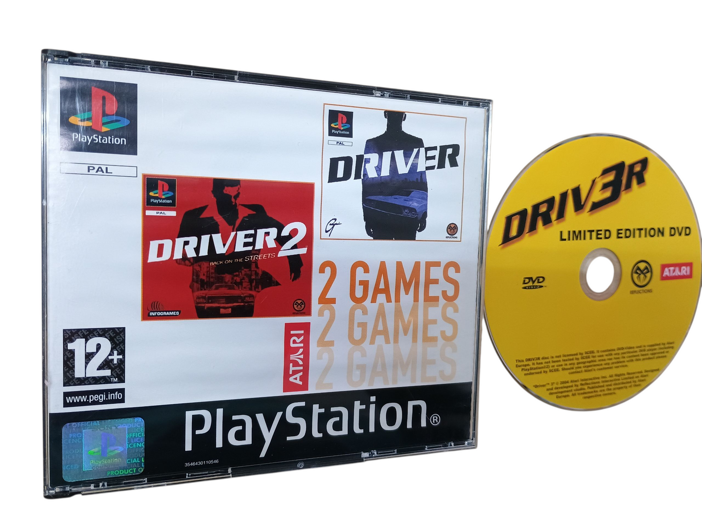 Driver / Driver 2 - 2 Games - complete